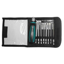 9pcs S2 Alloy Steel Replaced Screwdriver Blade Heads Opening Repair Tool