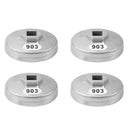 4PCS 903 Car Flute Aluminum Oil Filter Wrench Socket Remover Kit For Hon MDJ