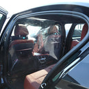 140x180cm Clear Car Taxi Isolation Film Protective Cover Curtain Anti-Fog