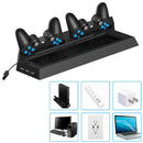 Cooling Fan Vertical Stand Station Controller Charger for Sony Playstation4JC_