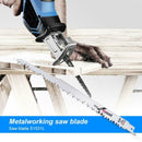 2pcs Home Portable Woodworking Reciprocating Saw Blades for Wood Cutting
