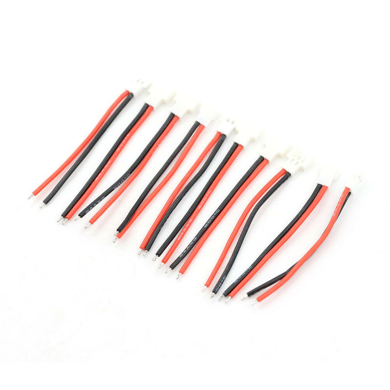 5Pairs 3.7V 1s Lipo Battery Male&Female Plug Charging Cable RC Parts FT 3C