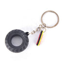 Car Tyre Keychain Motorcycle Assistant Decoration Key Ring Tire Keyring Key  Hn