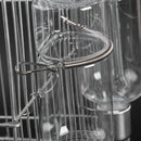 2Pcs Pet Water Drinker Dispenser Hang Bottle Auto Fountain Feeder Newest Useful