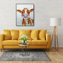 Cattle 5D Diamond Painting DIY Full Round Drill Mosaic Rhinestone Drawing