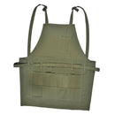Chef Apron Canvas Shoulder Straps Adjustable Apron with Pockets, Carpenter