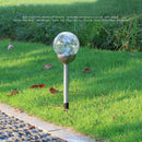 Super Solar Powered Garden Outdoor Yard Light Landscape Path Decorate Lamp qwe