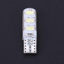 10pcs T10 5630 W5W Silica Gel 6MSD LED Car Interior Light Reading Bulbs A