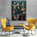5D DIY Full Drill Diamond Painting Monster Cross Stitch Embroidery Mosaic