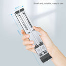 Ergonomic Aluminum Alloy Adjustable Height Tablet Stand Storage Laptop Holder