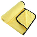 Car Wash Microfiber Towel Car Cleaning Dry Cloth Car Care Yellow