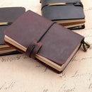 Handmade Traveler's Notebook, Leather Travel Journal Notebook for Men & Wom Y8S9