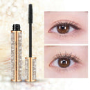 Qic Shiny Diamond Mascara Waterproof Non-Caking Anti-Smudged Thick Curling