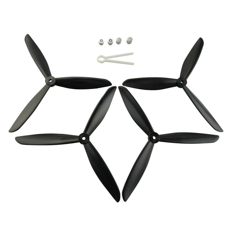 8x Propeller Prop 3-leaf Blade for MJX B2C B2W B3 Bugs 2 Bugs 3  H501S