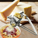 Rotary Cutter Ginger Garlic Shredder Stainless Steel Hand Shake