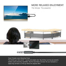 Bluetooth 5.0 Audio Receiver Transmitter 3.5mm AUX Stereo Adapter for PC TV