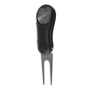 Golf Divot Green Repair Tool with Golf Ball Marker - Golfer Multi Tool