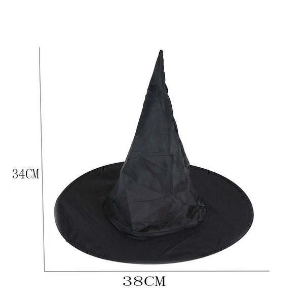 Halloween Witch Hat Womenâ€™s Black Witch Hat For Halloween Costume AccessorE ME