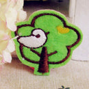 3 pcs Embroidered Cloth Iron On Patch Sew Motif Applique Bee Tree House