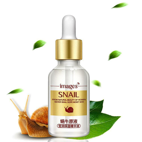 15ml Moisturizing Serum Snail Extract Nourish Face Skin Repair Hydrating Liquid
