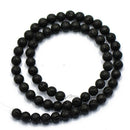 15" Strand Natural Volcanic  ROCK 6mm Round Loose Beads Spacer Art Craft