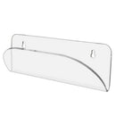 Set of 3 Clear Skateboard Wall Hanging Acrylic Rack Display Hanger Shelf