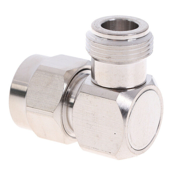 90 Degree N Plug Male To N Female Jack RF Connector Right Angle M/F AdapterB Ew
