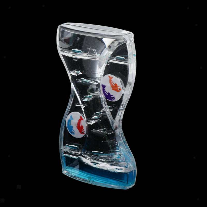 Oil Liquid Hourglass Floating Bubble Motion Timer Sensory Toys Random Color