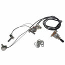 Electric Guitar Parts Wiring Harness 2V1T 500K Pots Tone 3 Way Toggle Switc