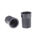 10 Pcs Black Plastic Potentiometer Rotary Control Knobs Caps for 6mm Dia Shaft3C