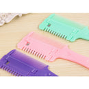 1Pc Hair Razor Comb Trimming Comb Double-sided Blade Thinning Hairdressing  ME