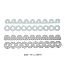 2pcs/set DIY Cutting Dies Stencil Scrapbooking Embossing Craft Album Cards A