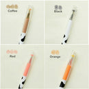 12Pcs gel pen Tiny Milk cow pen school Stationery Sundries stationary store o G4