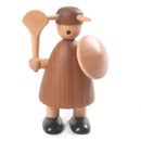 Nordic Wood Carving Vikings Vikings Household Decorations Solid Wood Decora