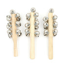 Baby Rattle Ring Wooden Toys Musical Instruments 0-12 Months Music Education  BX