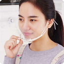 10pcs Mouth Shield Guard Visor Cover Anti-Splash Reusable Hotel Food Maker