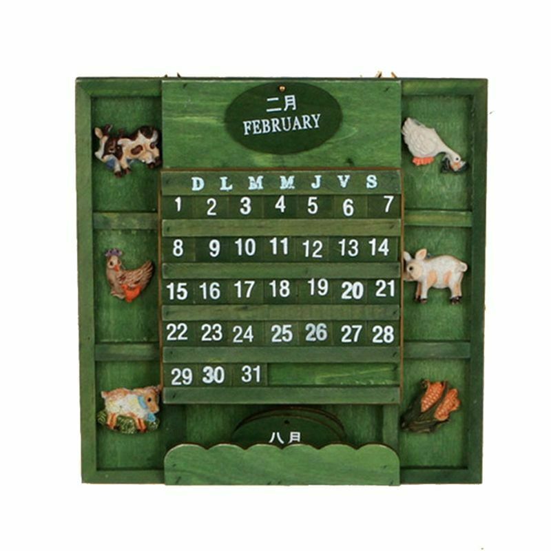 Retro rustic creative bilingual furniture Mediterranean can hang wood manua U5U3