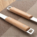 2x Chinese Soup Spoon Ladle Scoop Wok Spatula Household Heat Resistant Cookware