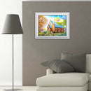 5D DIY Full Drill Diamond Painting House Cross Stitch Mosaic Kit Home Decor