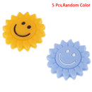 5 Pcs Sunflower Silicone Tennis Racket Shock Absorber Damper Reduce Vibration