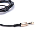 Right Angle Stereo 3.5mm Male to Male Audio AUX Earphone Extension Cable  Gw