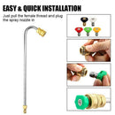 Pressure Washer Gutter Stainless Steel Pressure Washer Gutter for Wand 1/4