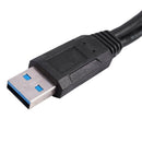 Superspeed USB2.0 + USB 3.0 Type A to USB 3.0 A Male Y Cable Connector