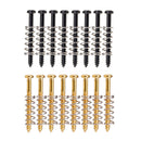 Set/16pcs Electric Guitar/Bass Pickup Frame Cover Screws & Straight Springs