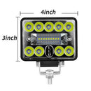 1Pcs 3inch 54W 19LED Work Light Bar Spot Beam Driving Off Road SUV ATV 7000K Hn