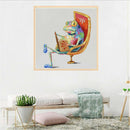 5D DIY Full Drill Diamond Painting Frog Cross Stitch Embroidery (W0016)