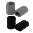 2 Pairs Basketball Unisex Cotton Sweat Band Sweatband Wristband Wrist Band