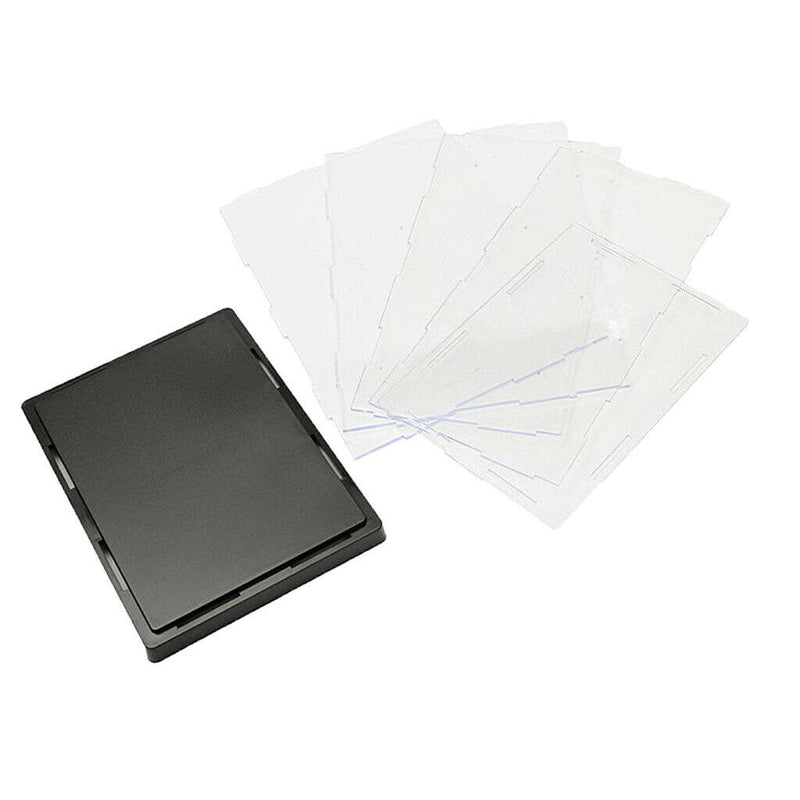 Clear Acrylic Display Show Case Dust-proof Protection Storage Box 20x20x20cm