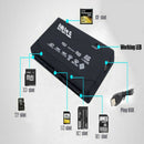 Mini All In One USB Multi Memory Card Reader High Speed For CF XD SD MMC SDHC MS