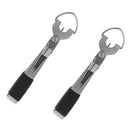 2pcs Stainless Steel Fishing Line Nipper Hook Eye Cleaner Knot Tying Tools